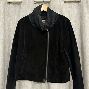Black Suede Women's Jacket